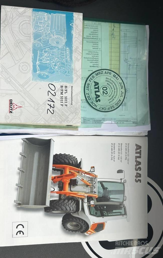 Atlas 45 輪胎式裝載機