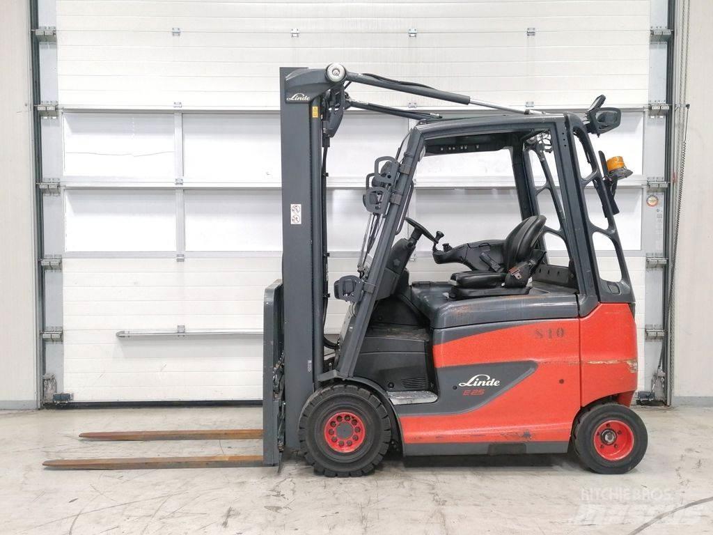Linde E25H-01/600 電動堆高機
