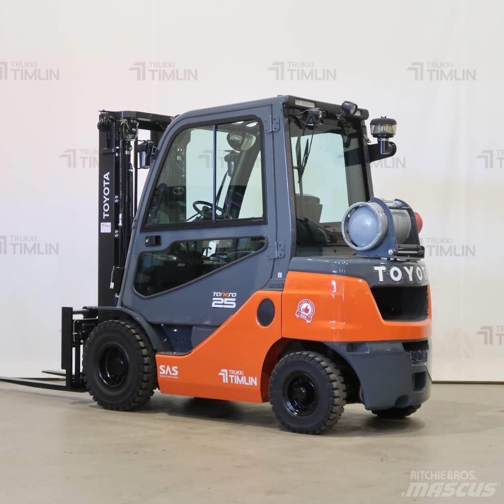 Toyota 02-8FGF25 液化石油氣LPG卡車