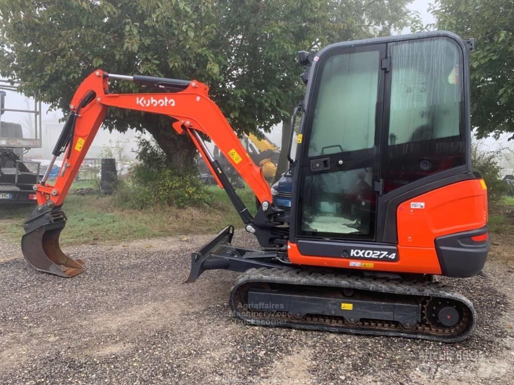 Kubota KX 027 小型挖土機/掘鑿機<7t(小型挖掘機)