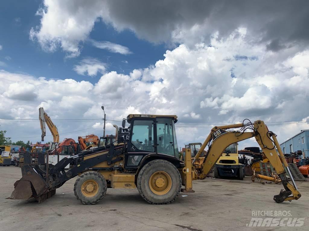 CAT 442 D 反鏟裝載機