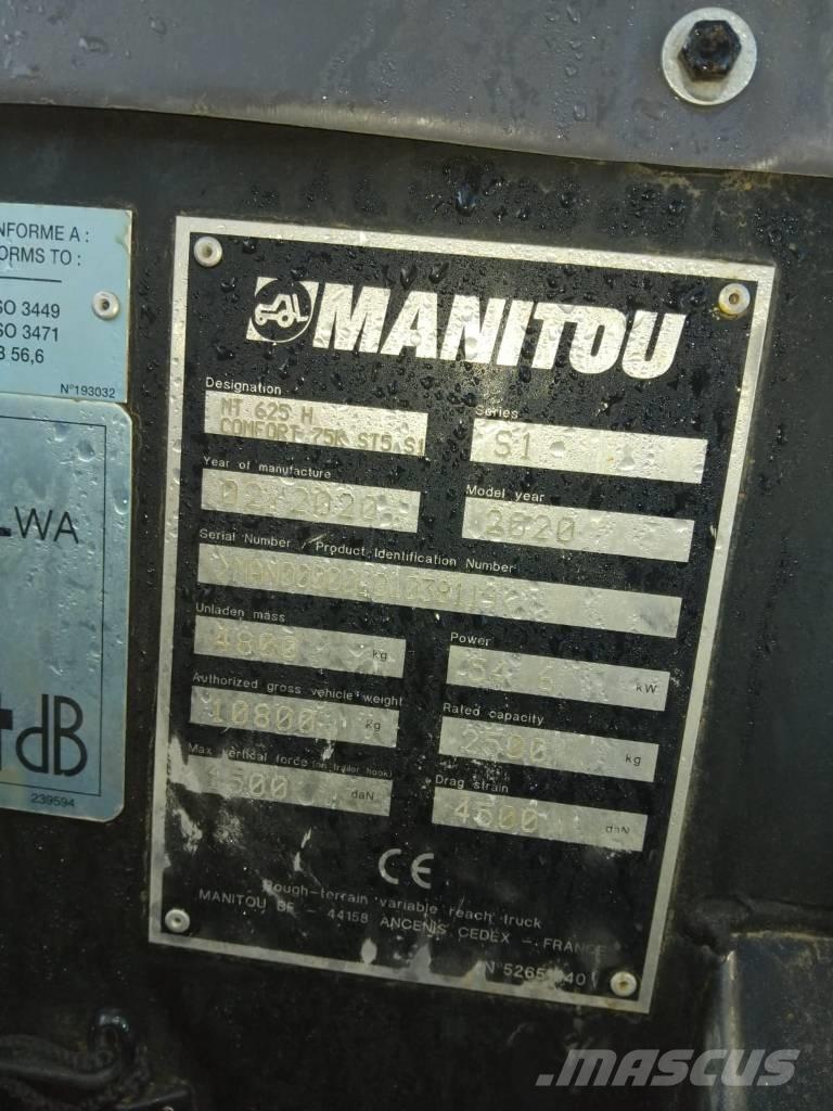 Manitou MT 625 伸縮臂操作車
