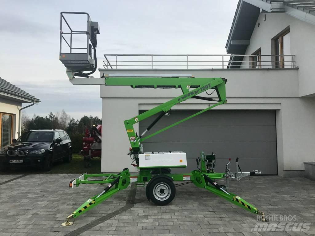 Niftylift 120TE 拖車裝載高空作業平台