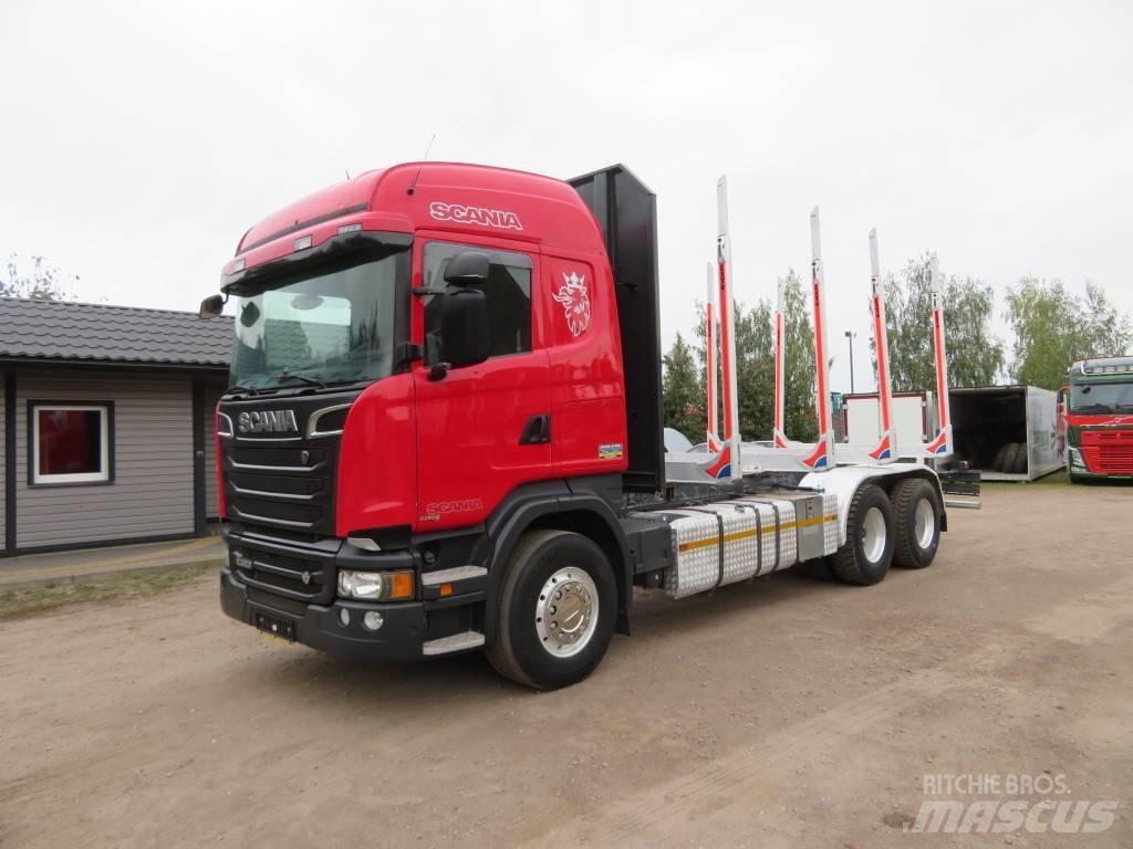 Scania R 520 木材貨車