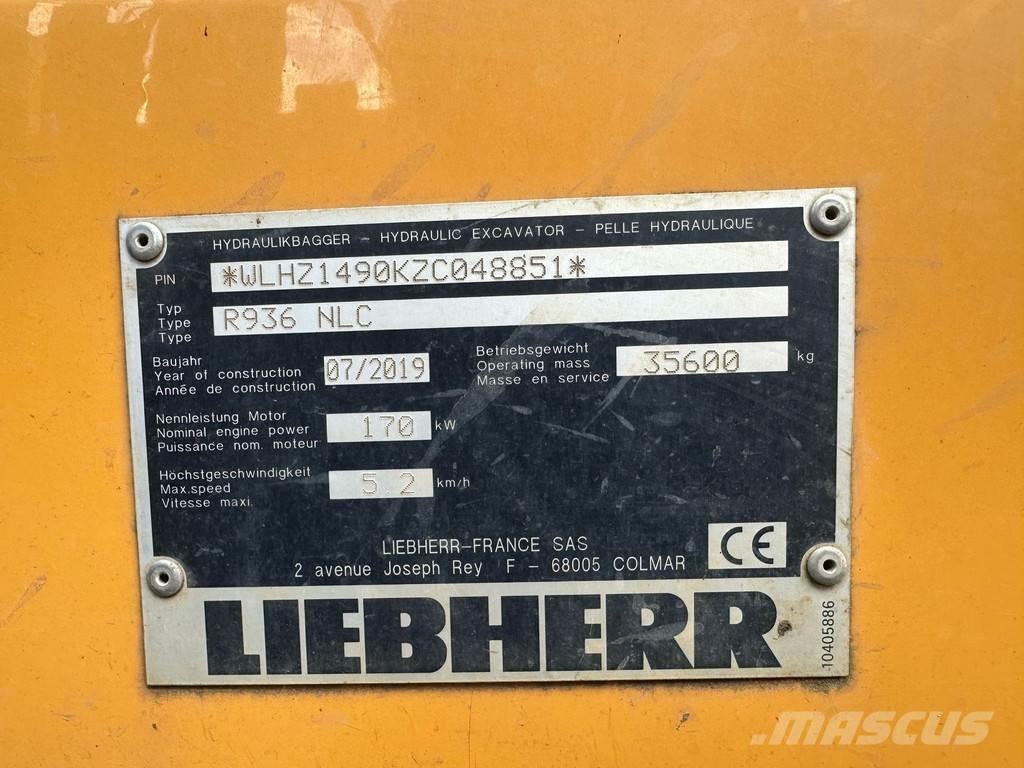 Liebherr R936 NLC 履帶式 挖土機/掘鑿機/挖掘機