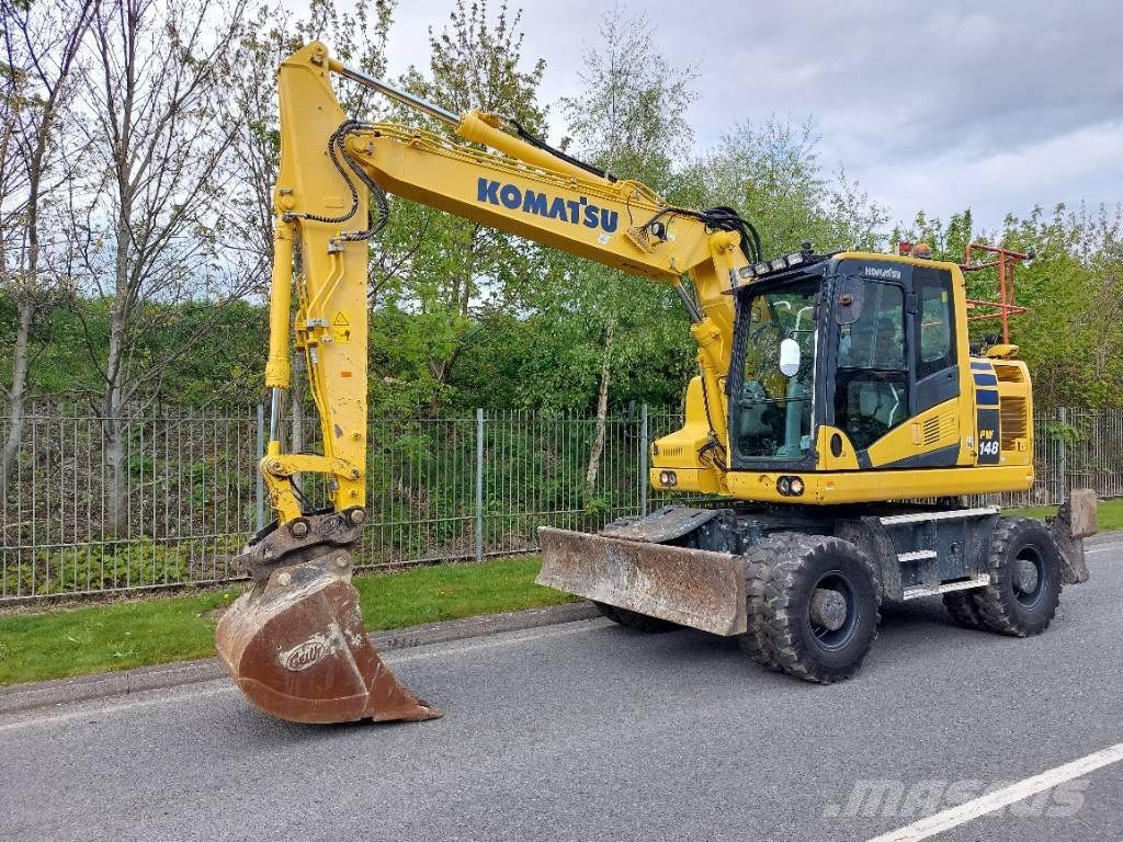 Komatsu PW148-11 旋轉式挖土機/掘鑿機/挖掘機