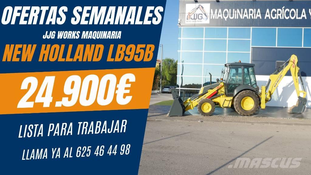 New Holland LB 95 B 反鏟裝載機