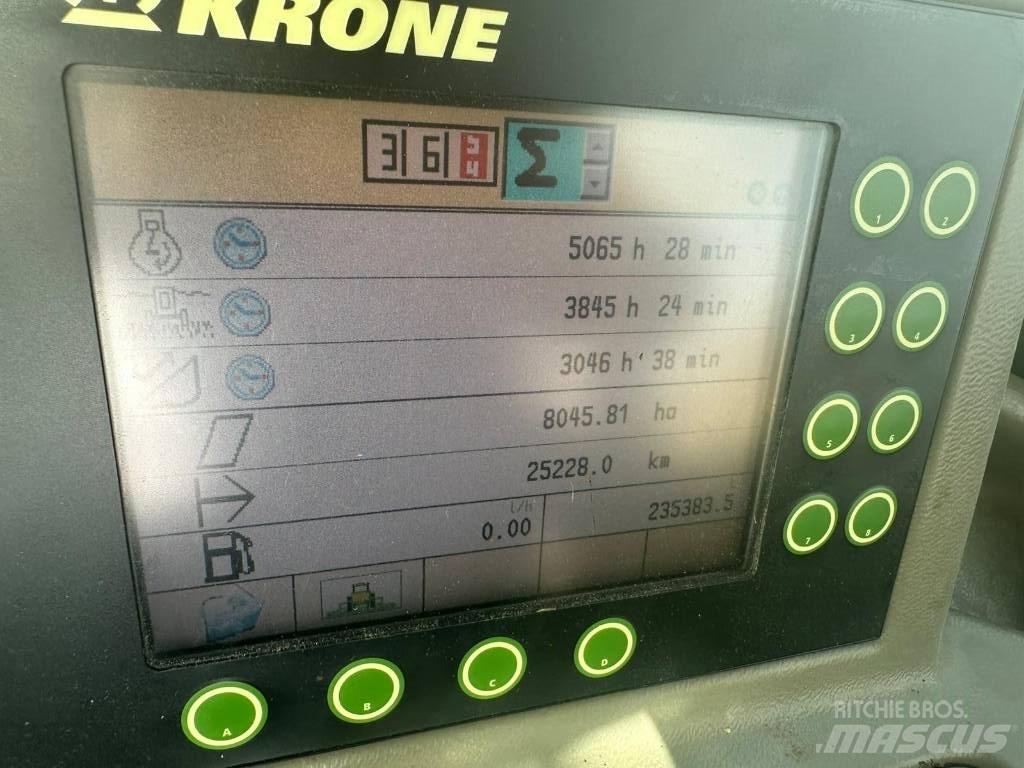 Krone Big X 500 自走式飼料採集機