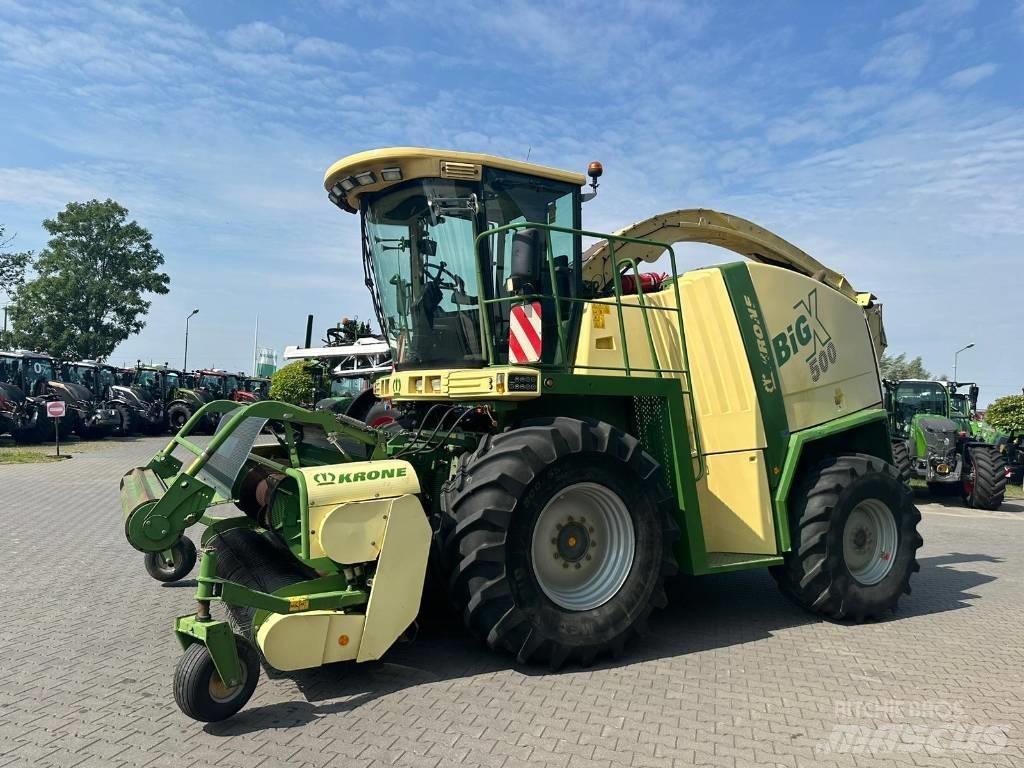 Krone Big X 500 自走式飼料採集機