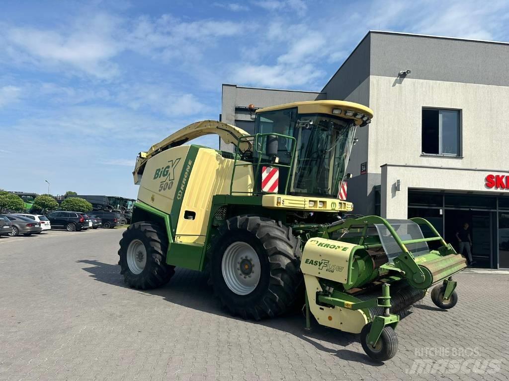 Krone Big X 500 自走式飼料採集機