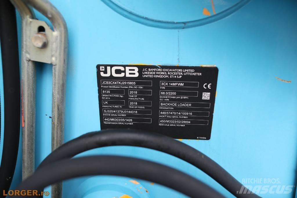 JCB 3 CX 14 反鏟裝載機