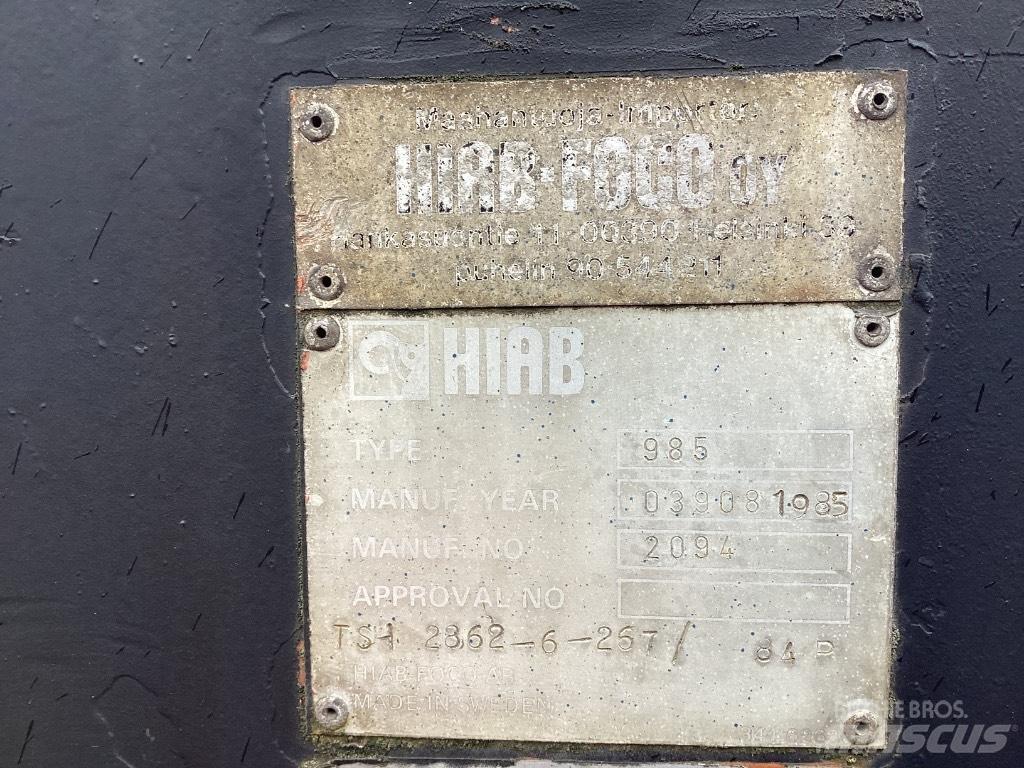 Hiab perävaunu 其他拖車