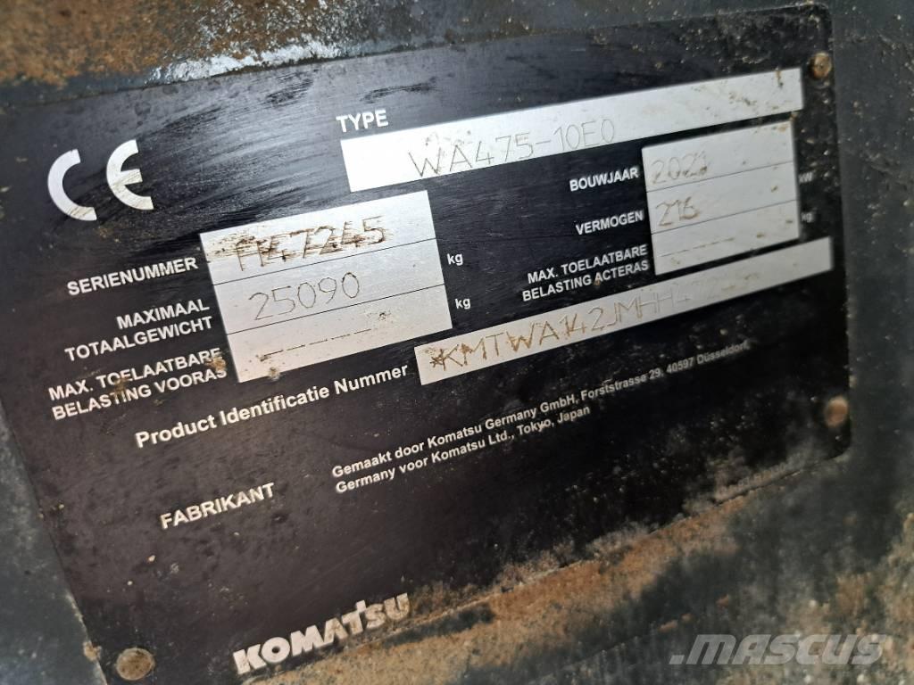 Komatsu WA 475-10E0 輪胎式裝載機
