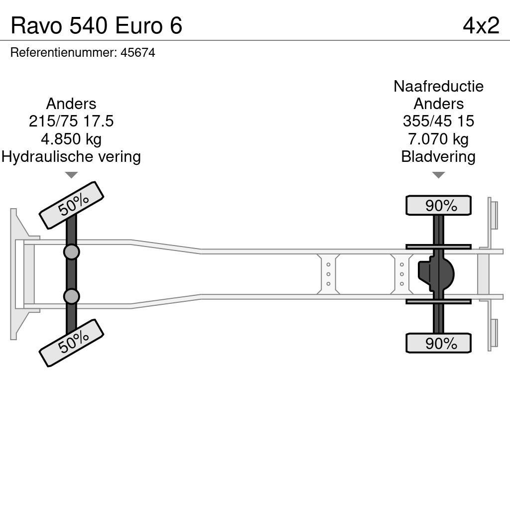 Ravo 540 Euro 6 清掃車