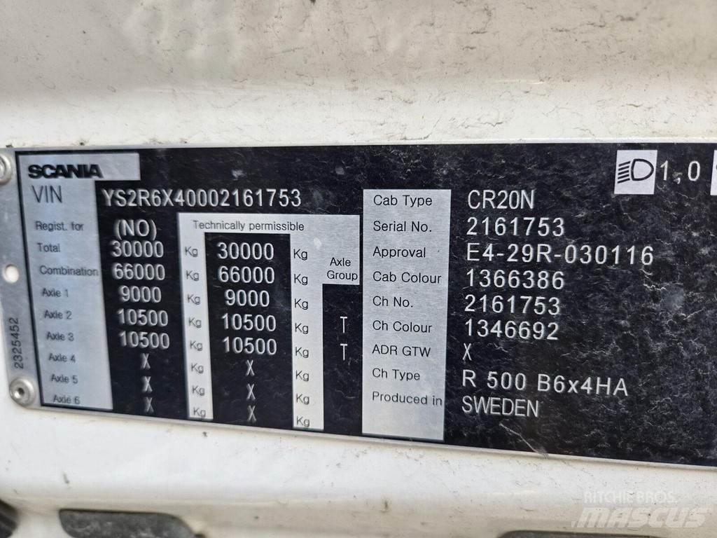 Scania R500 6X4 傾卸式卡車