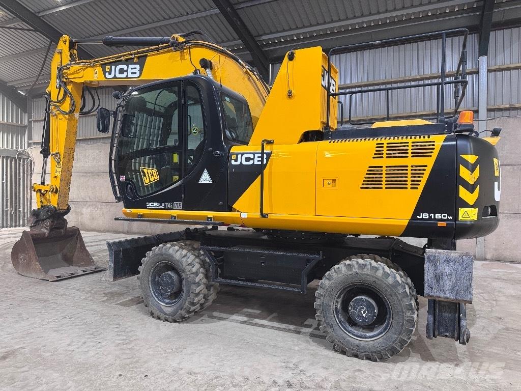 JCB JS 160 W 廢棄物/工業用操作車