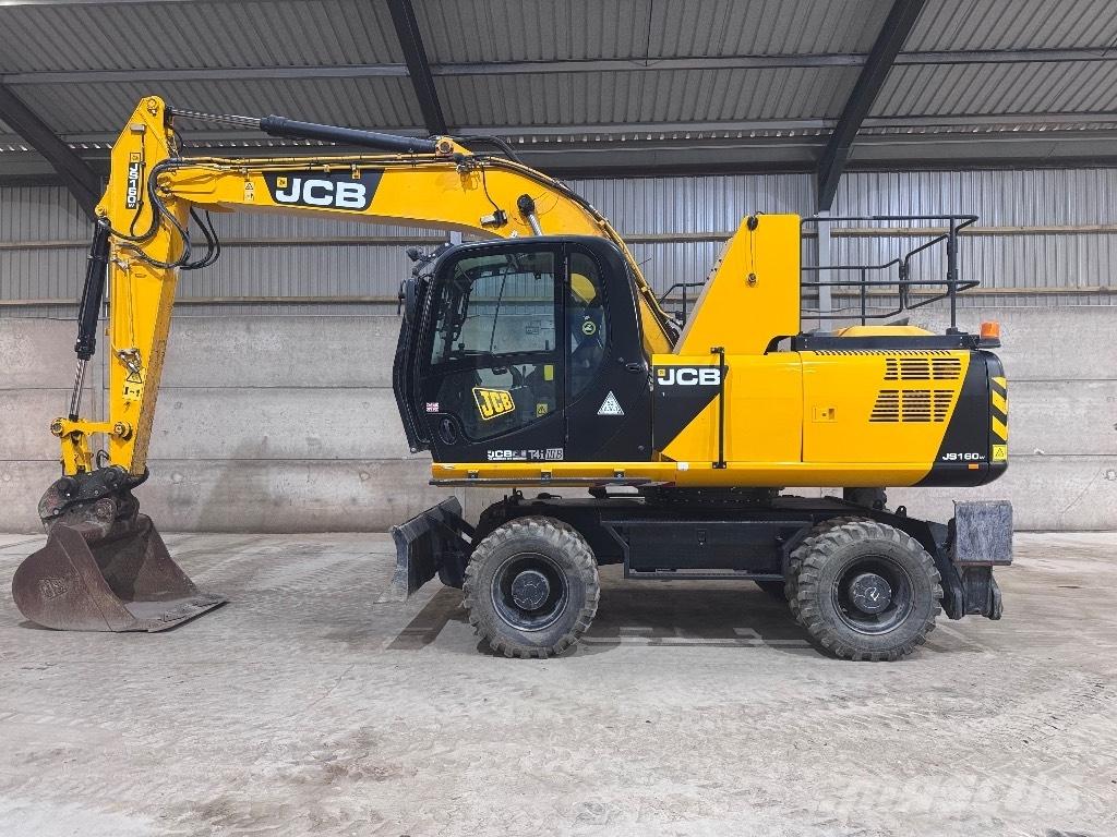 JCB JS 160 W 廢棄物/工業用操作車
