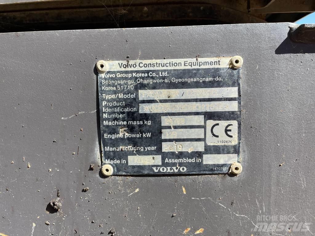 Volvo ECR 235 履帶式 挖土機/掘鑿機/挖掘機