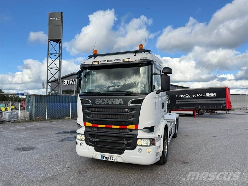 Scania R 520 6X2 吊鉤式起重車