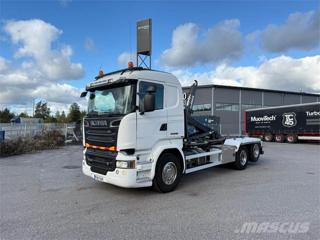 Scania R 520 6X2 吊鉤式起重車