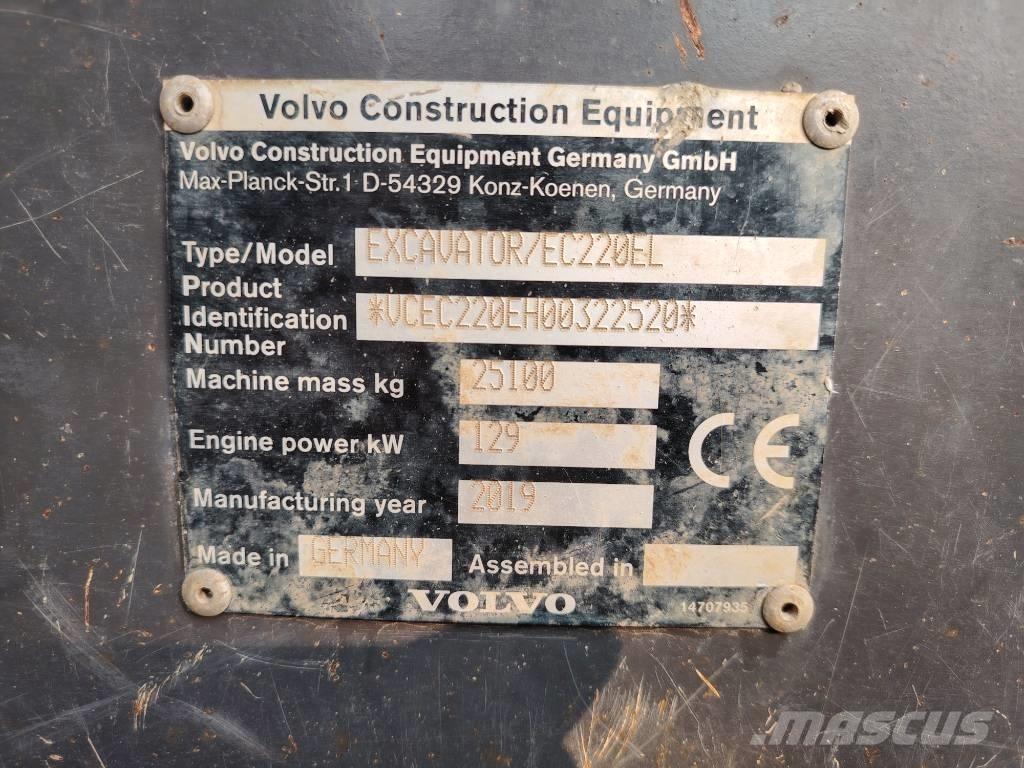 Volvo EC 220 E 履帶式 挖土機/掘鑿機/挖掘機