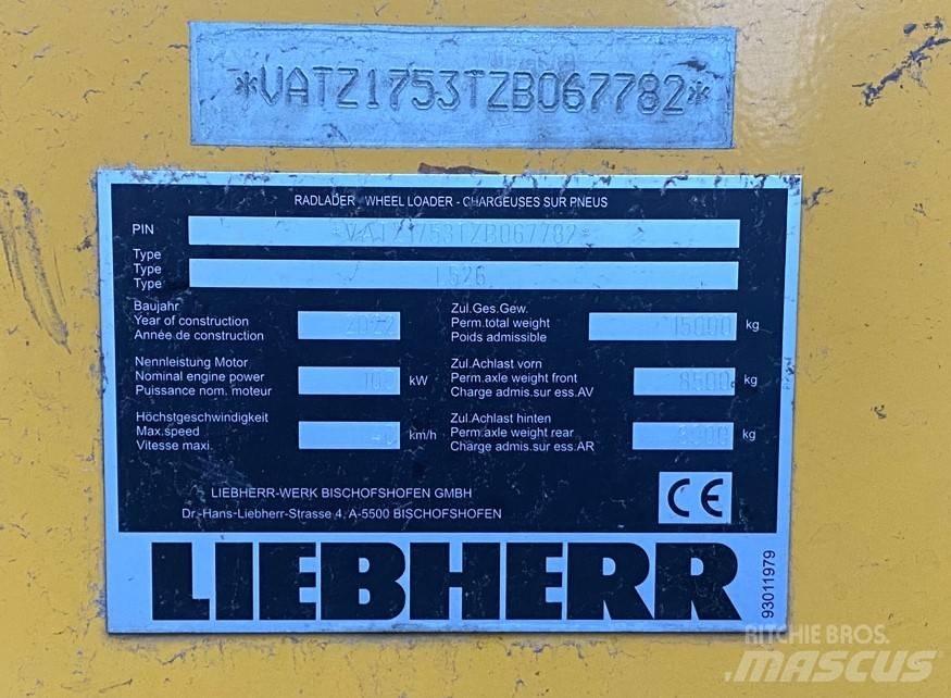 Liebherr L 526 輪胎式裝載機