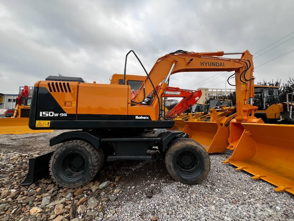 Hyundai 150W-7 旋轉式挖土機/掘鑿機/挖掘機