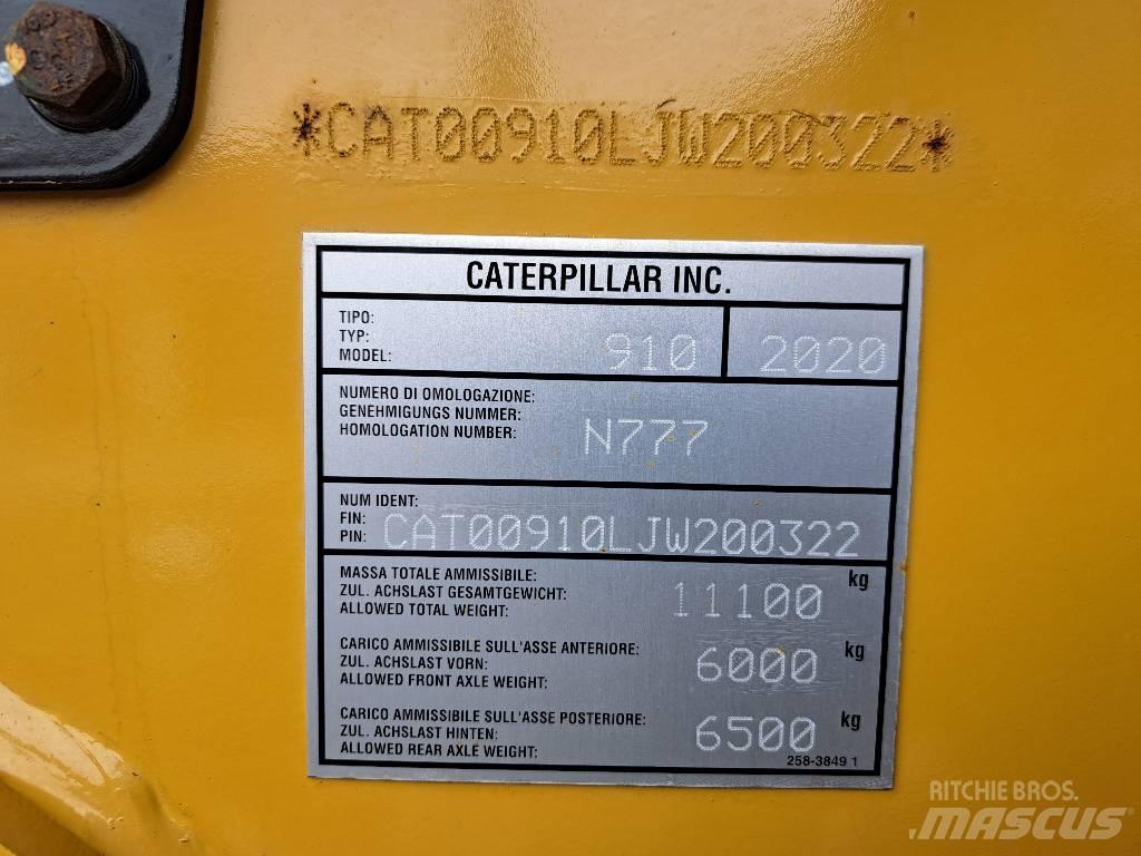 CAT 910 輪胎式裝載機