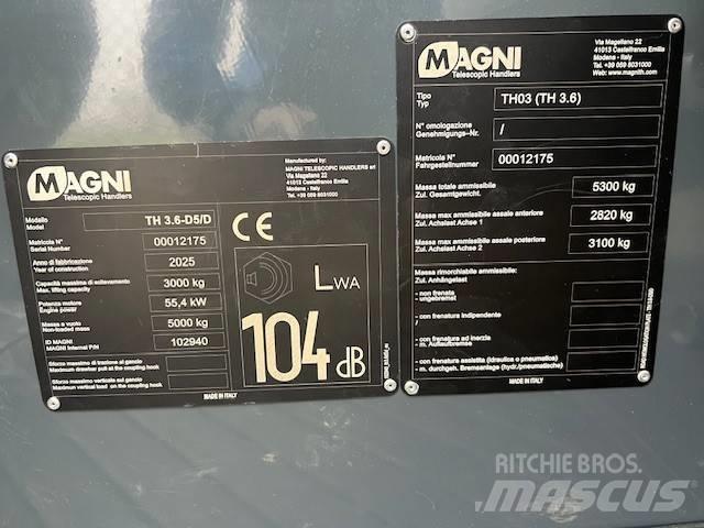 Magni TH 3.6 伸縮臂操作車