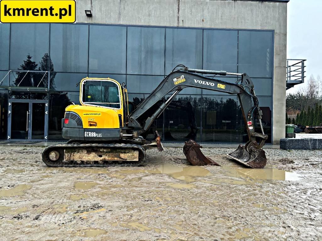 Volvo ECR 88 中型挖土機/掘鑿機/挖掘機 7t-12t