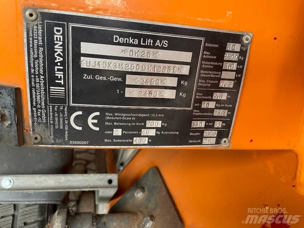 Denka-Lift DK 25 拖車裝載高空作業平台