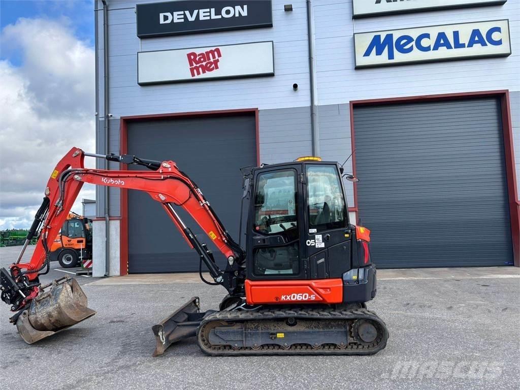 Kubota KX060-5 小型挖土機/掘鑿機<7t(小型挖掘機)