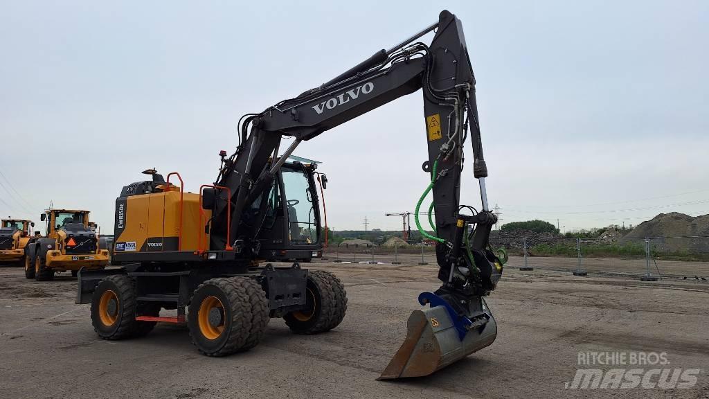 Volvo EWR 150 旋轉式挖土機/掘鑿機/挖掘機