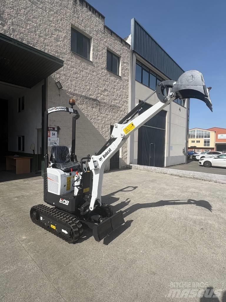 Bobcat E 08 小型挖土機/掘鑿機<7t(小型挖掘機)