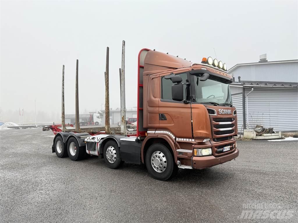 Scania R 730 8X4 木材貨車