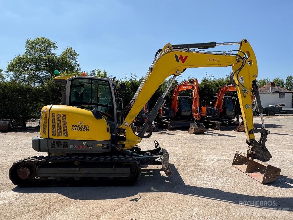 Wacker Neuson EZ 80 中型挖土機/掘鑿機/挖掘機 7t-12t