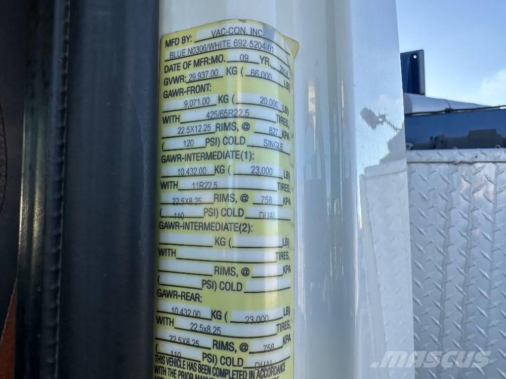 International 7500 組合/真空油槽車