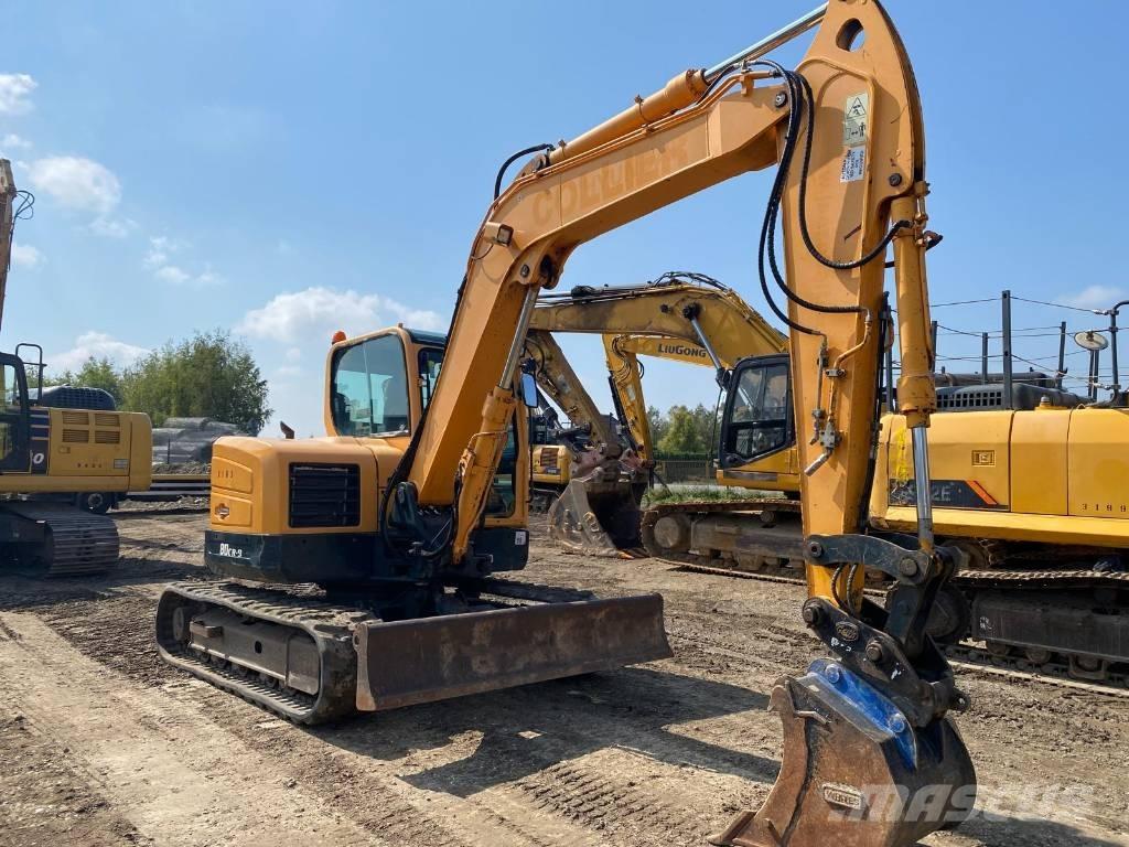 Hyundai R 80 CR-9A 中型挖土機/掘鑿機/挖掘機 7t-12t