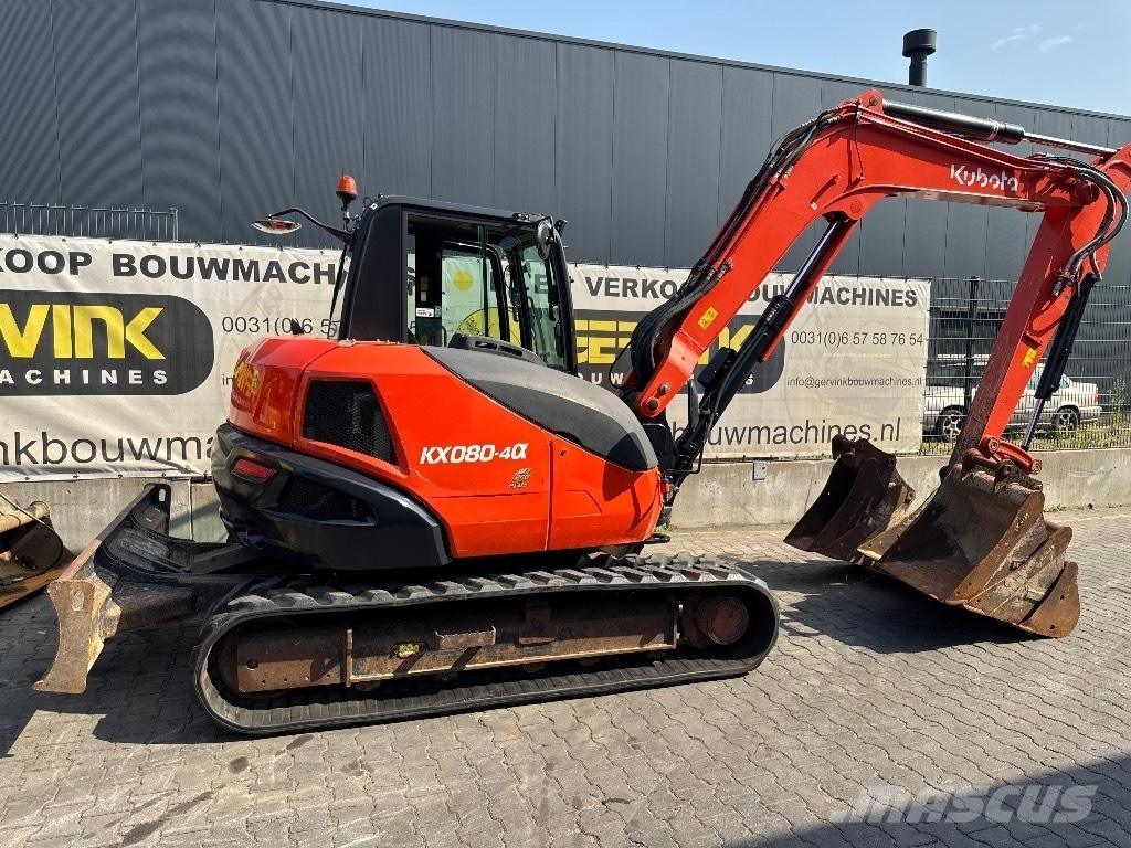 Kubota KX 80-4 中型挖土機/掘鑿機/挖掘機 7t-12t