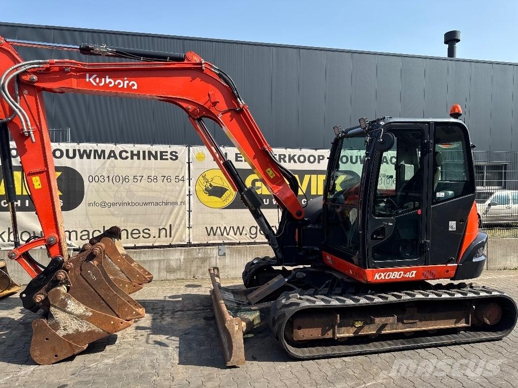 Kubota KX 80-4 中型挖土機/掘鑿機/挖掘機 7t-12t