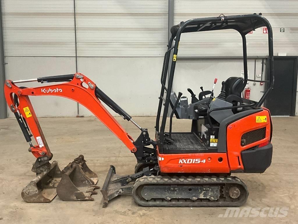 Kubota KX 015-4 小型挖土機/掘鑿機<7t(小型挖掘機)