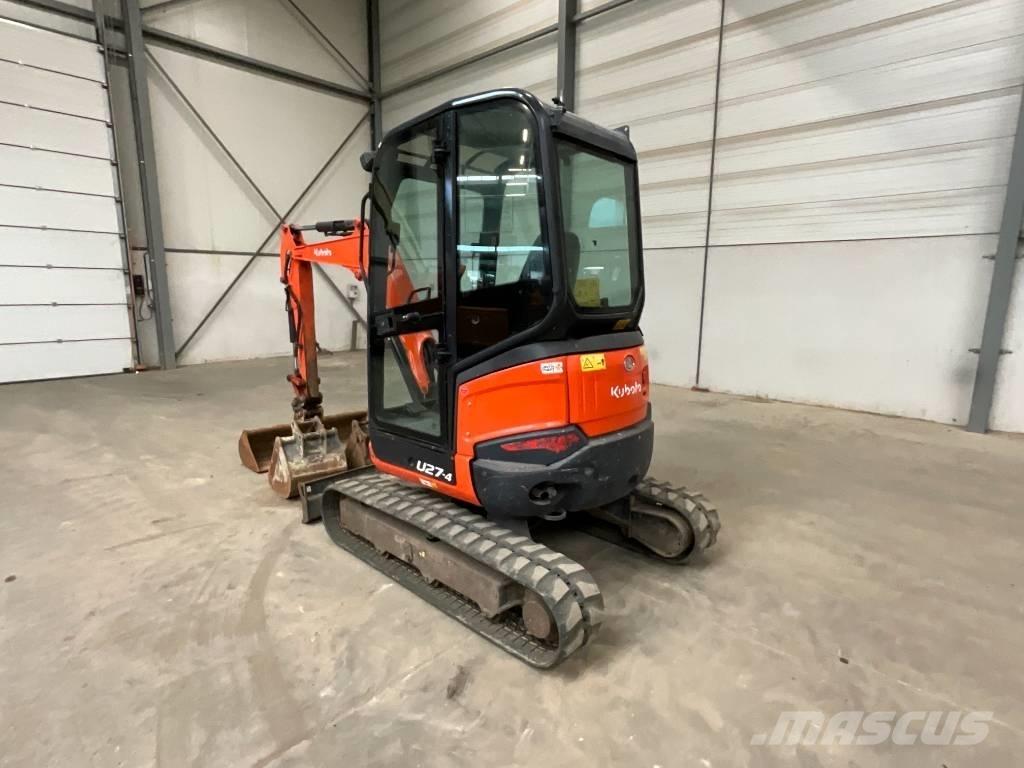 Kubota U 27-4 小型挖土機/掘鑿機<7t(小型挖掘機)