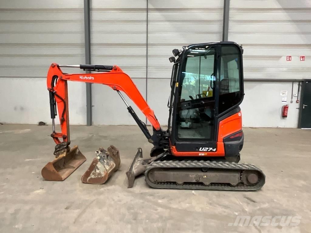 Kubota U 27-4 小型挖土機/掘鑿機<7t(小型挖掘機)