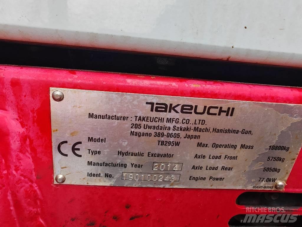Takeuchi TB295W 旋轉式挖土機/掘鑿機/挖掘機