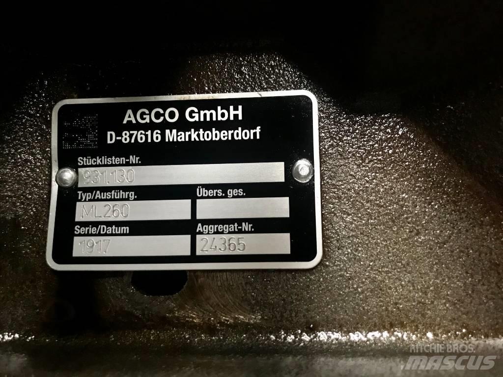 Fendt 828 Vario 底盤和懸架