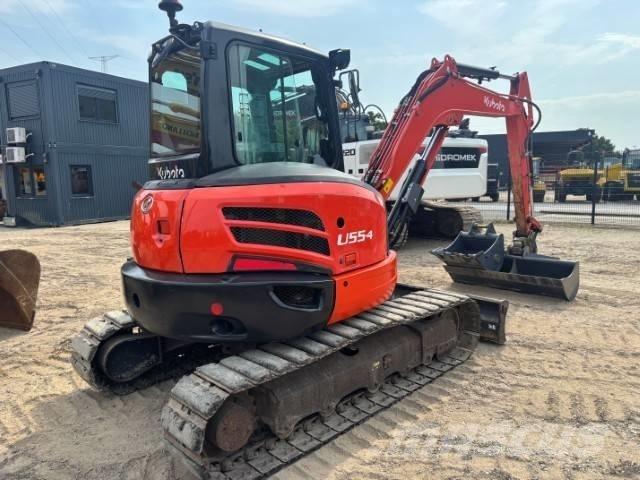 Kubota U 55-4 小型挖土機/掘鑿機<7t(小型挖掘機)