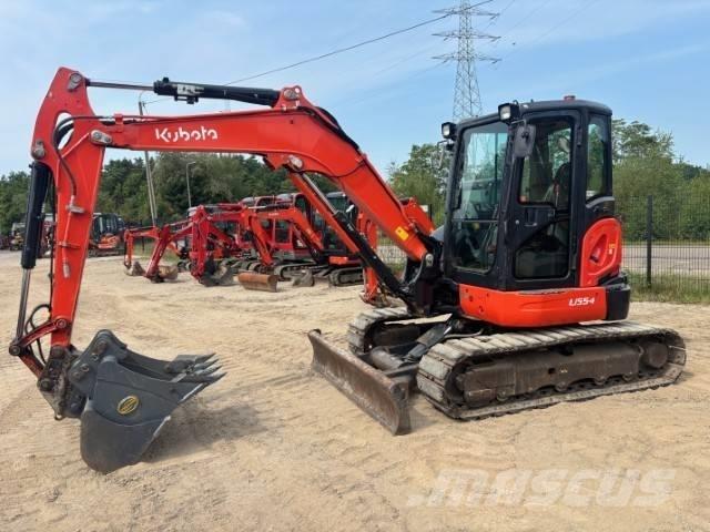 Kubota U 55-4 小型挖土機/掘鑿機<7t(小型挖掘機)