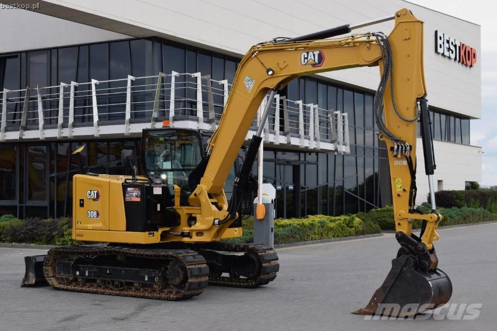 CAT 308 CR 小型挖土機/掘鑿機<7t(小型挖掘機)