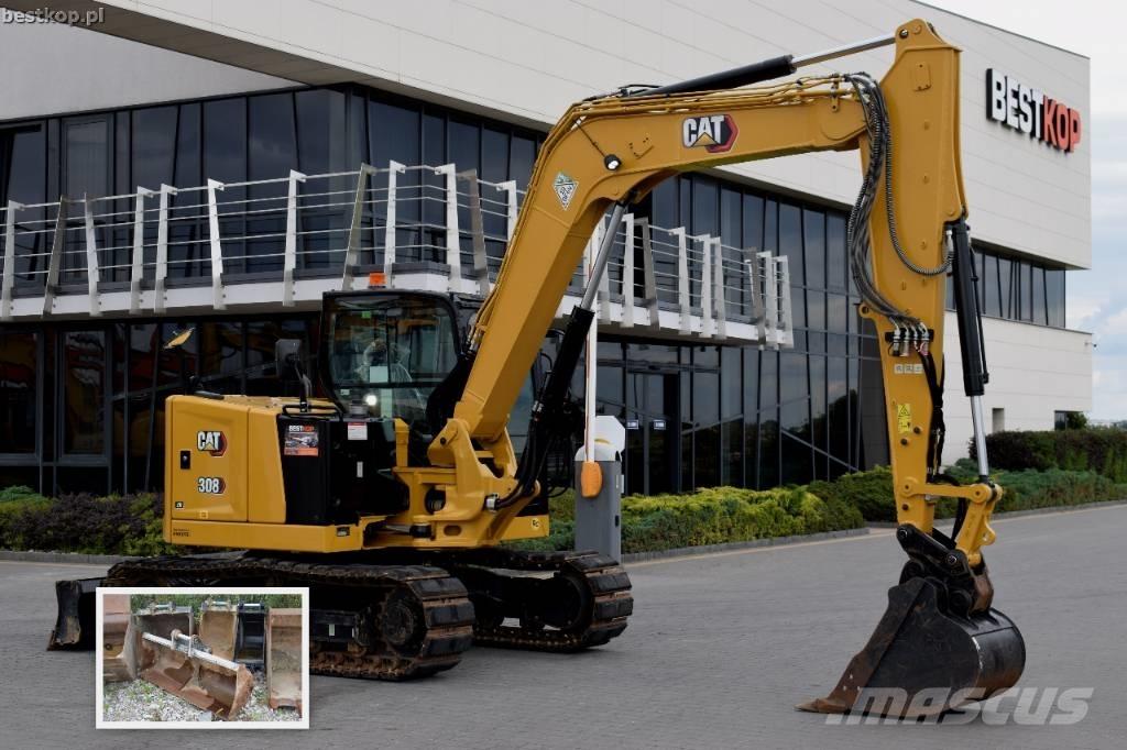 CAT 308 CR 小型挖土機/掘鑿機<7t(小型挖掘機)
