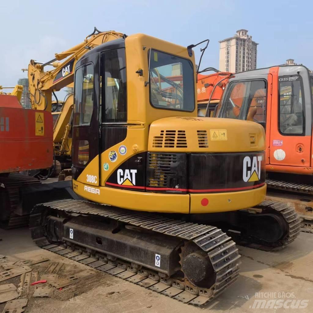 CAT 308 C 中型挖土機/掘鑿機/挖掘機 7t-12t